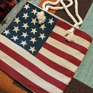 American Flag Tote